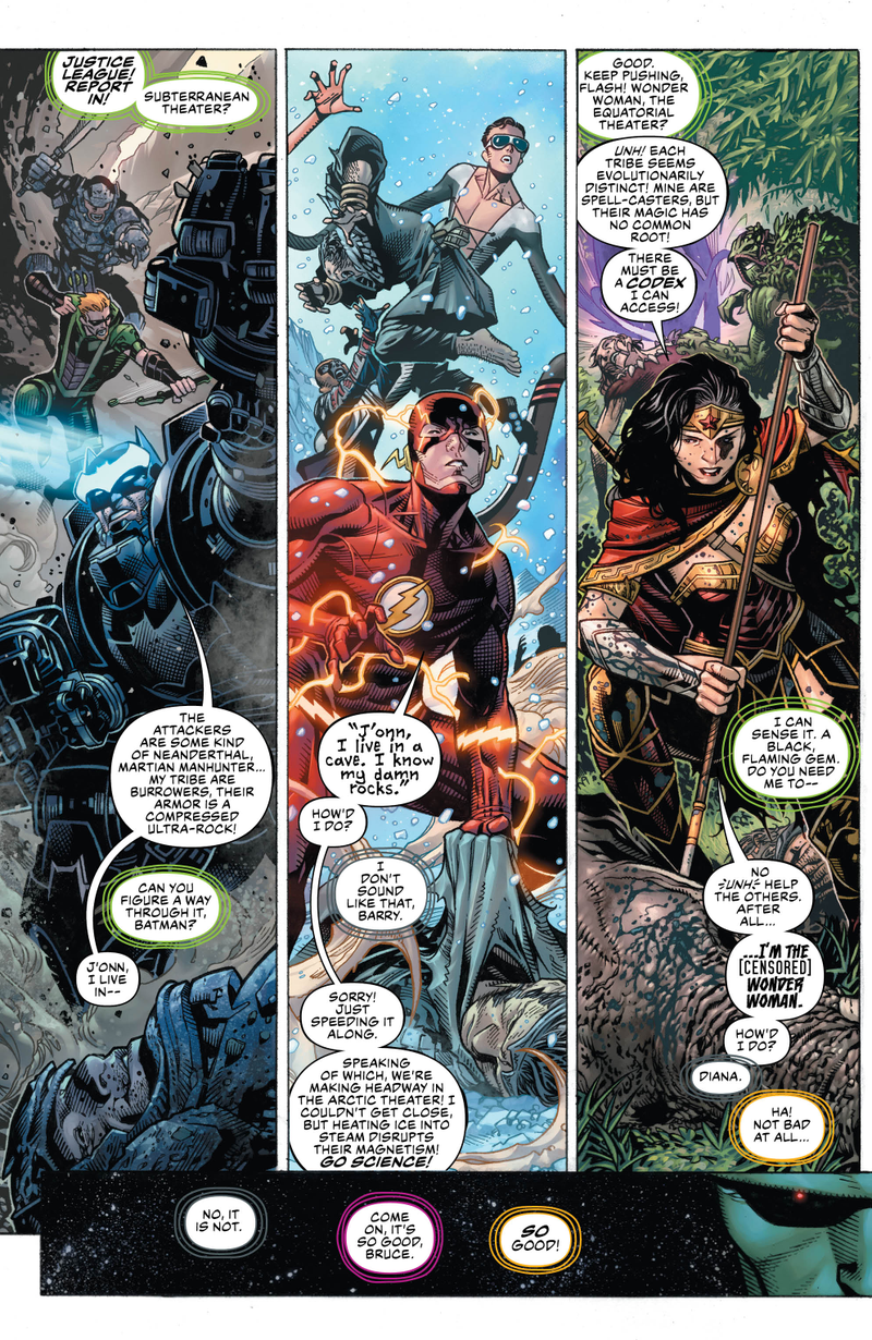 Illustration for article titled This Justice League #1 exclusive launches a thrilling new era for the team